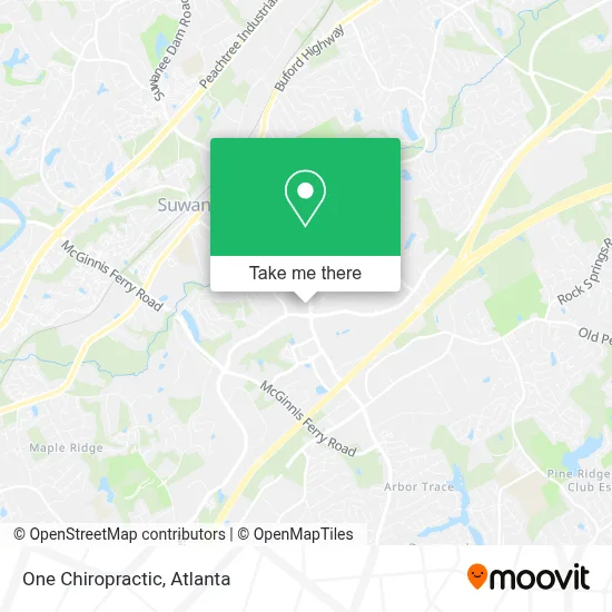 One Chiropractic map