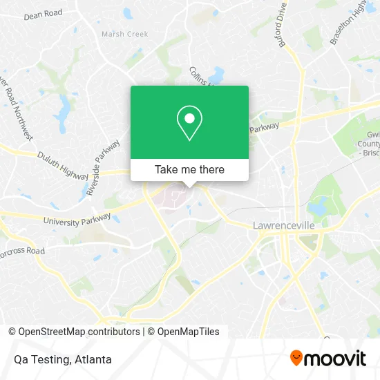 Qa Testing map