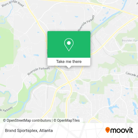 Brxnd Sportsplex map