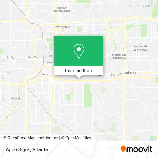 Apco Signs map