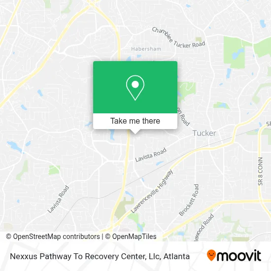 Nexxus Pathway To Recovery Center, Llc map
