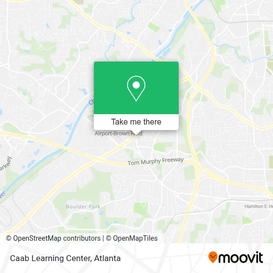 Caab Learning Center map