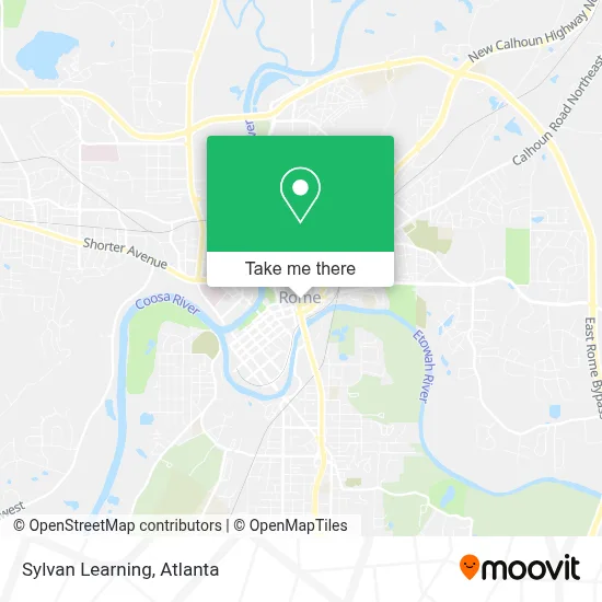 Sylvan Learning map