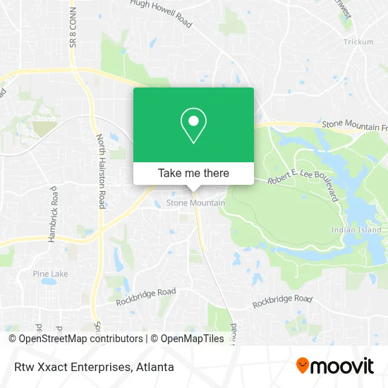 Rtw Xxact Enterprises map