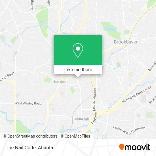 The Nail Code map