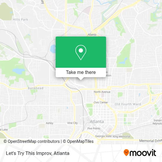 Let's Try This Improv map