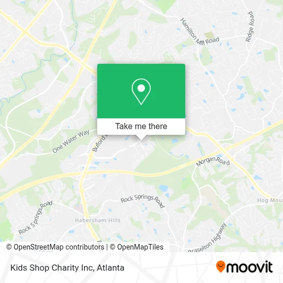 Kids Shop Charity Inc map