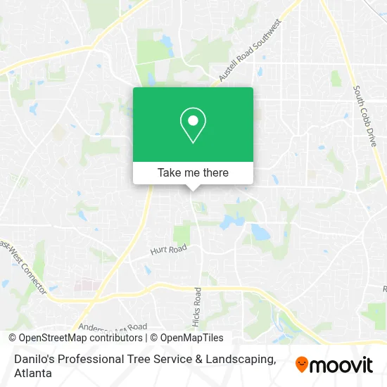 Danilo's Professional Tree Service & Landscaping map