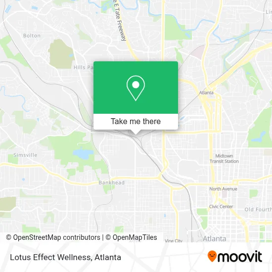 Lotus Effect Wellness map