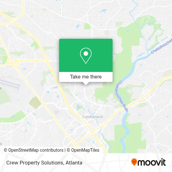 Crew Property Solutions map