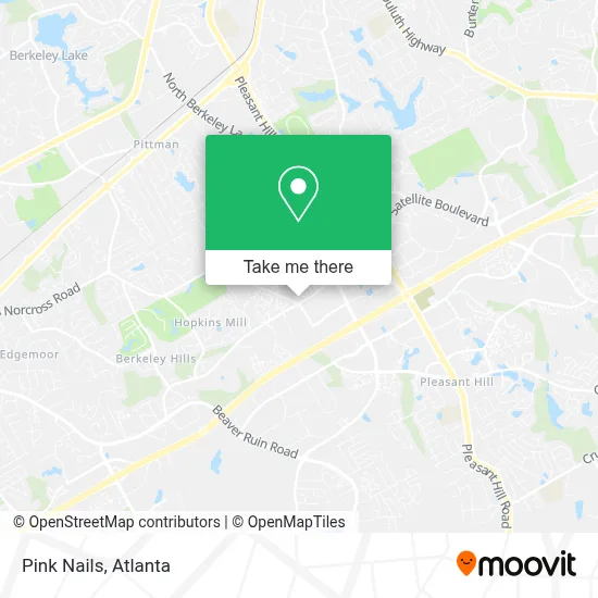 Pink Nails map