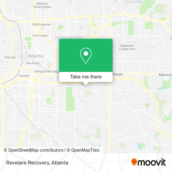 Revelare Recovery map