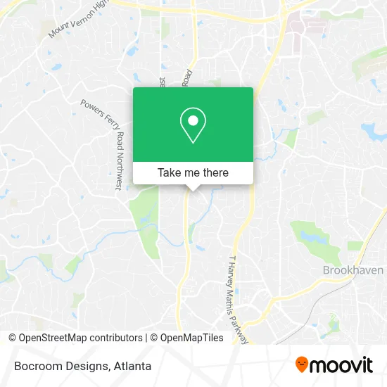 Bocroom Designs map