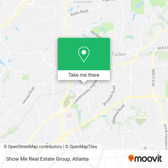 Show Me Real Estate Group map