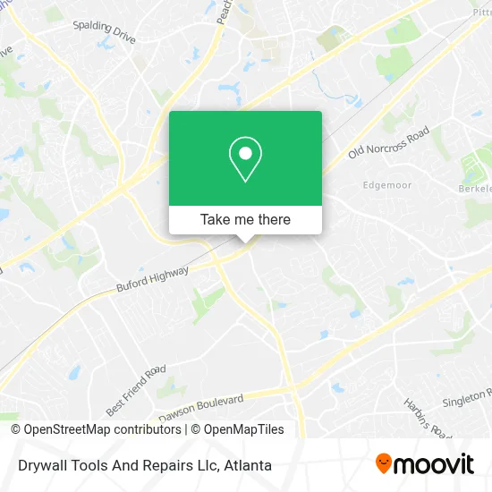Drywall Tools And Repairs Llc map