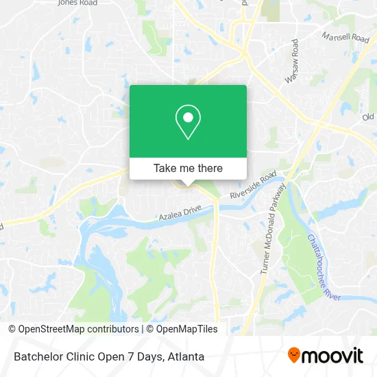 Batchelor Clinic Open 7 Days map