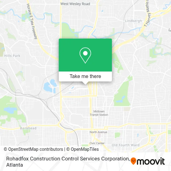Rohadfox Construction Control Services Corporation map