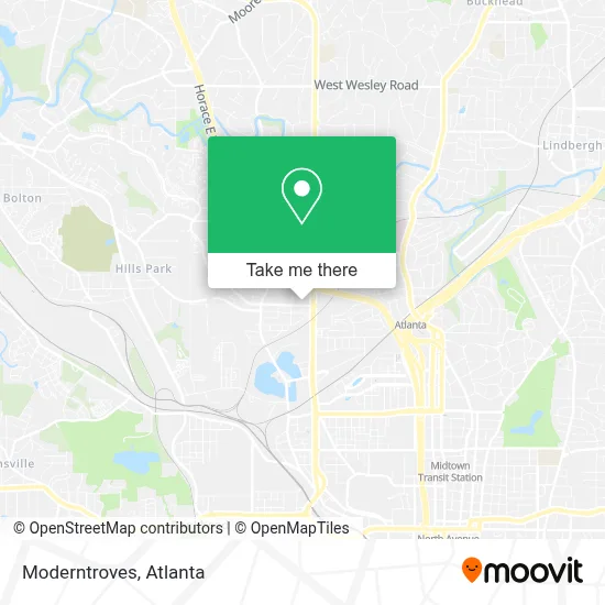 Moderntroves map