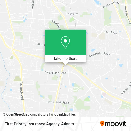 First Priority Insurance Agency map