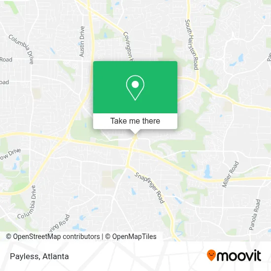 Payless map