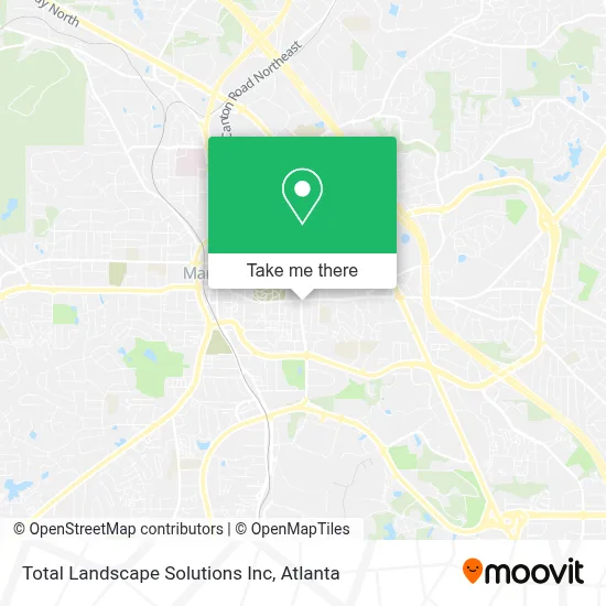 Total Landscape Solutions Inc map
