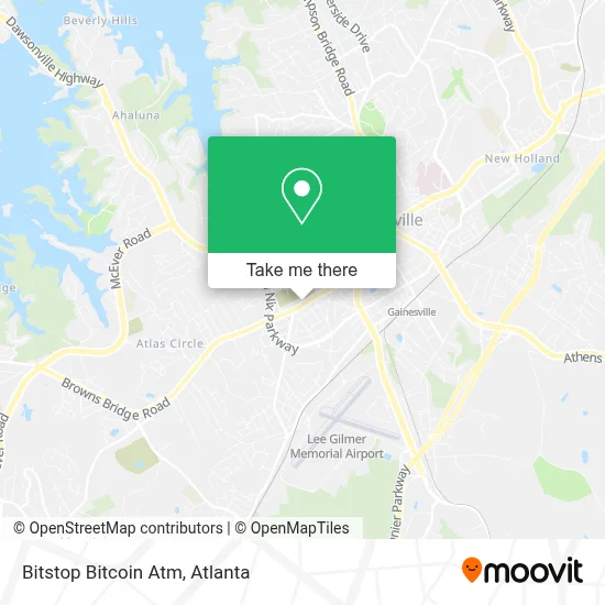 Bitstop Bitcoin Atm map