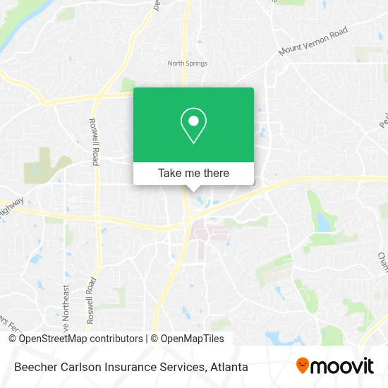Beecher Carlson Insurance Services map