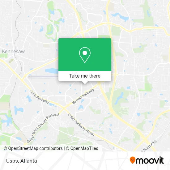 Usps map