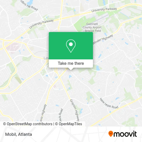 Mobil map