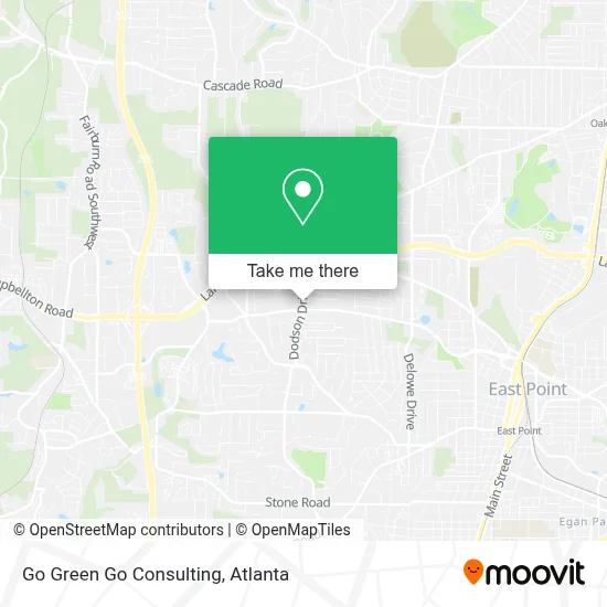 Go Green Go Consulting map