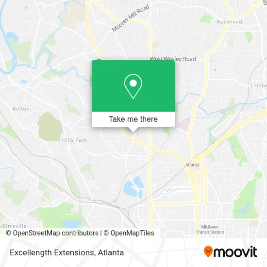 Excellength Extensions map
