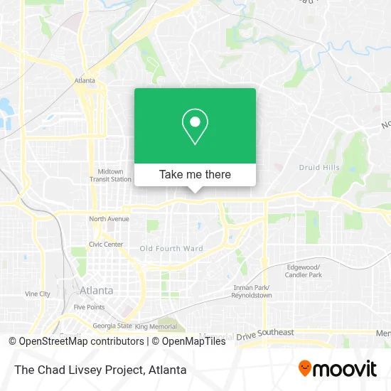The Chad Livsey Project map