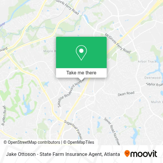 Jake Ottoson - State Farm Insurance Agent map