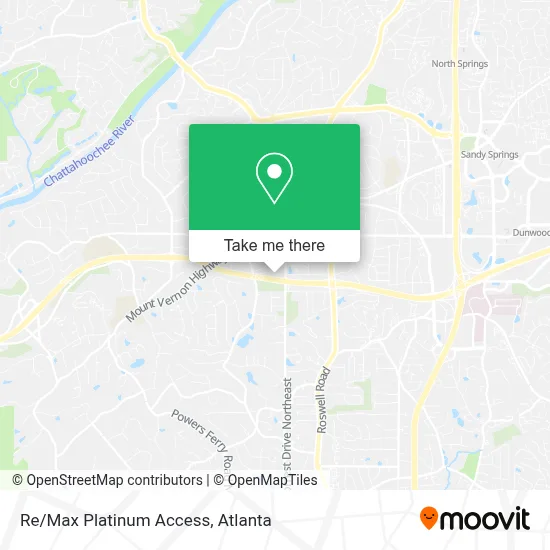 Re/Max Platinum Access map