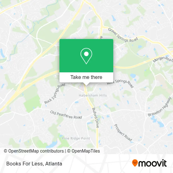 Books For Less map
