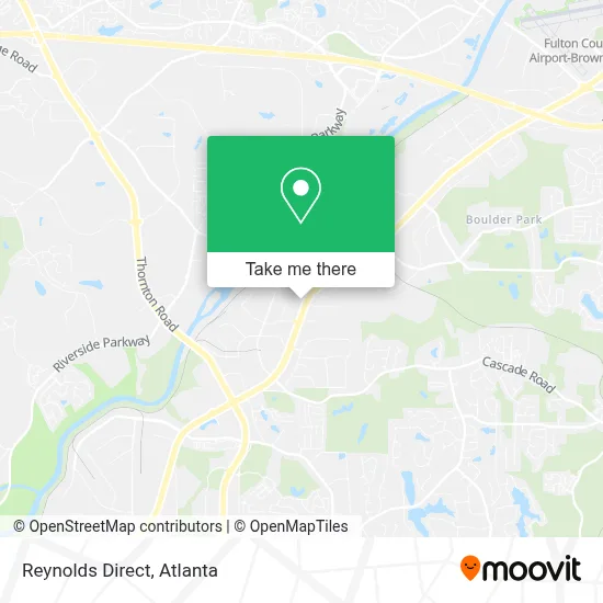 Reynolds Direct map
