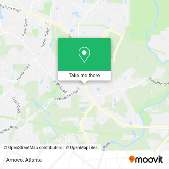 Amoco map