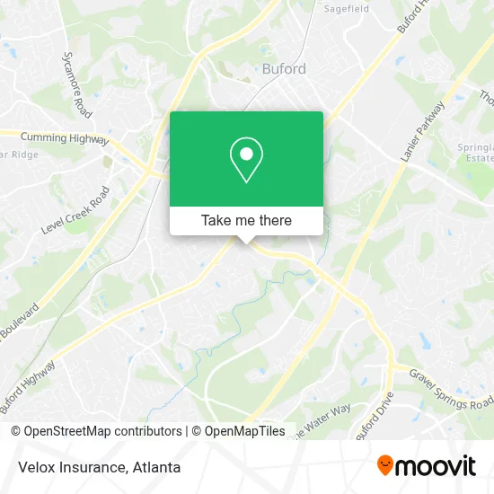 Velox Insurance map