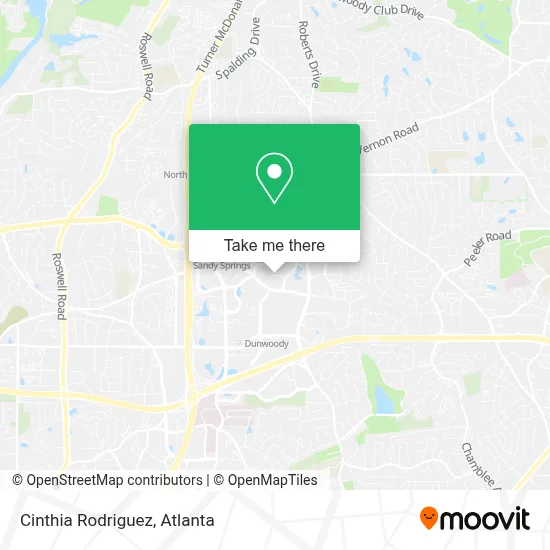Cinthia Rodriguez map