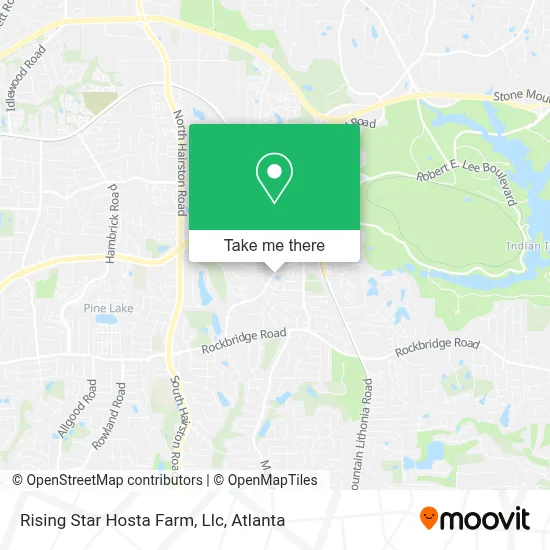 Rising Star Hosta Farm, Llc map