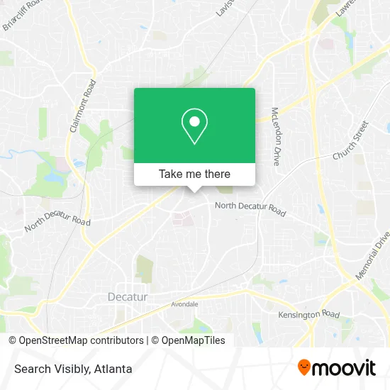 Search Visibly map