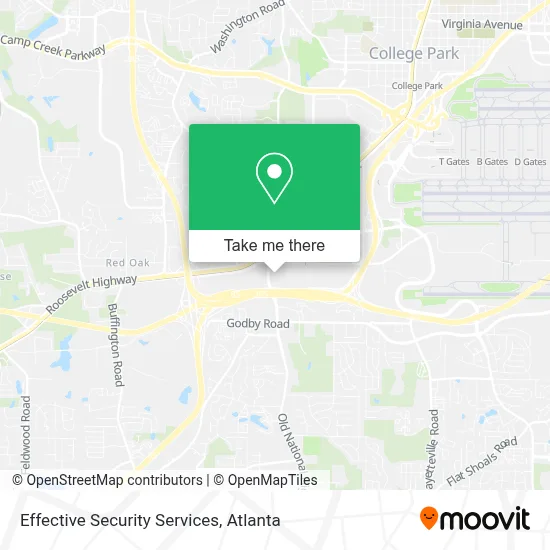 Effective Security Services map