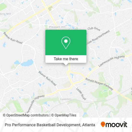 Pro Performance Basketball Development map