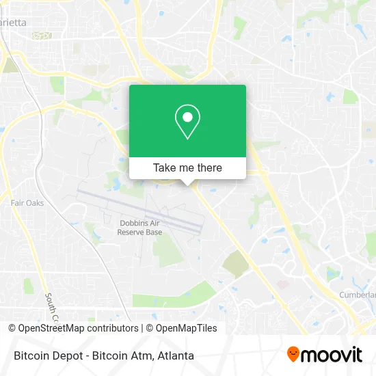 Bitcoin Depot - Bitcoin Atm map
