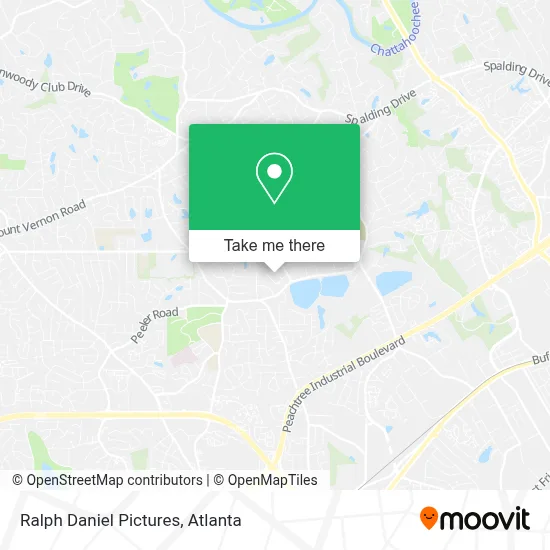 Ralph Daniel Pictures map