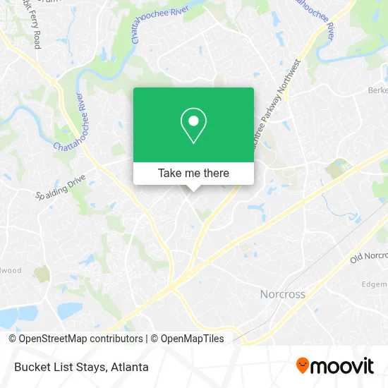 Bucket List Stays map