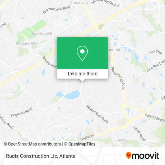 Rudis Construction Llc map