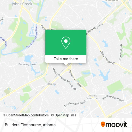 Builders Firstsource map