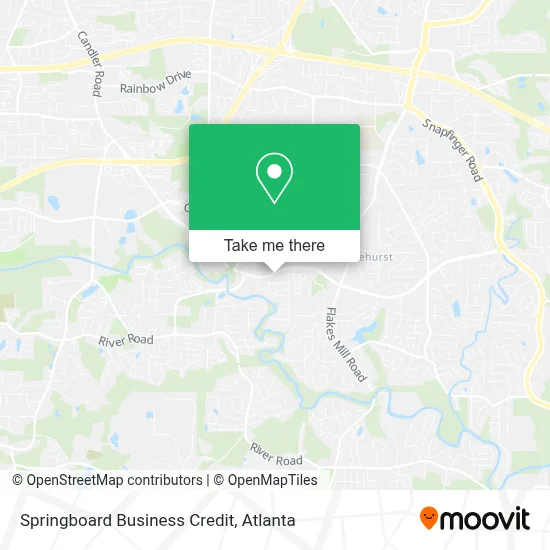 Springboard Business Credit map
