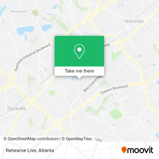Rehearse Live map
